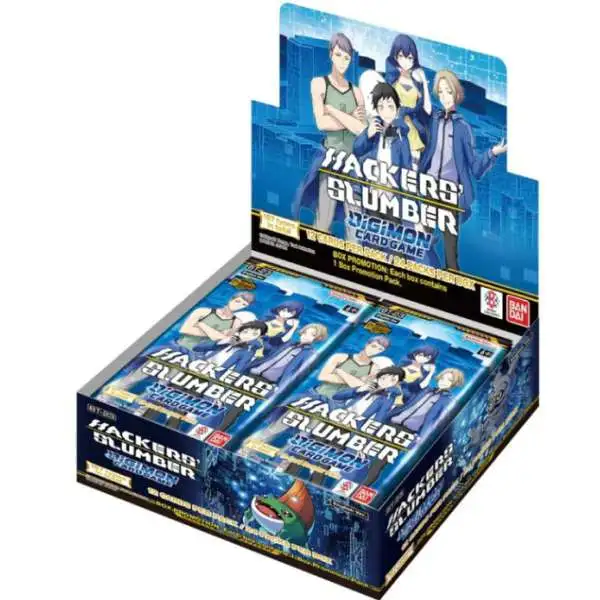 Digimon Card Game Hackers' Slumber Booster Box BT23 [24 Packs]