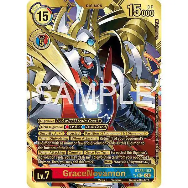 secret rare digimon cards Card Game - BT05 - Battle of Omni Holy Warrior Play Cost Digimon Dawn of Liberator Secret