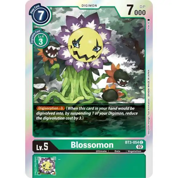 Digimon Trading Card Game Resurgence Booster Common Blossomon BT3-054 [Reprint]