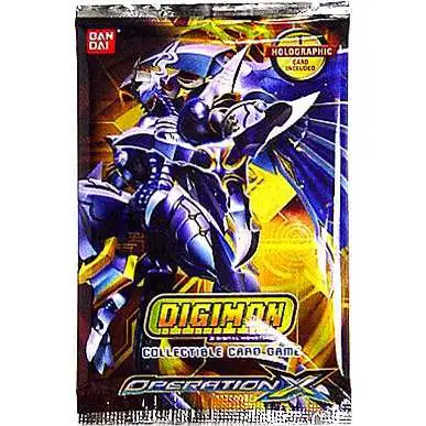 Digimon Trading Card Game Operation X Booster Pack [10 Cards]