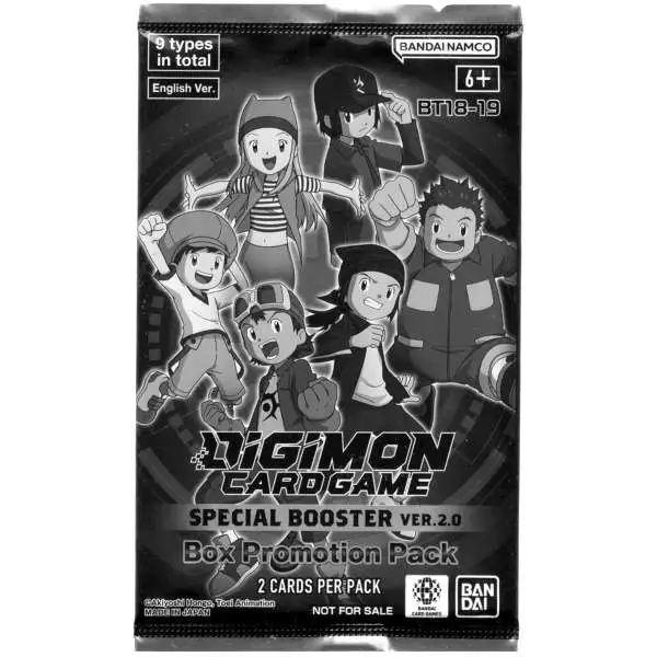 Digimon Trading Card Game Special Booster Ver 2.0 Box Promotion Pack [2 Card]