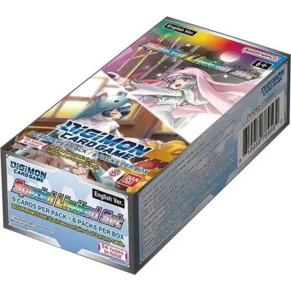 Digimon Trading Card Game Special Limited Set Booster Box [6 Packs]