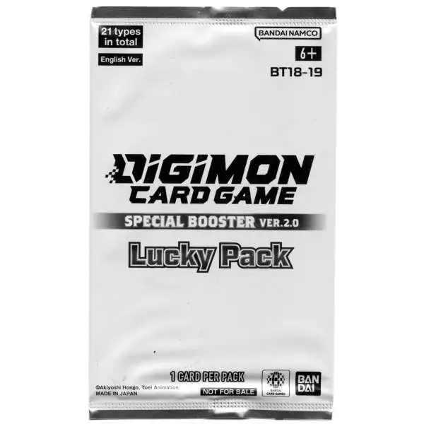 Digimon Trading Card Game Special Booster Ver. 2.0 Lucky Pack [1 Card]