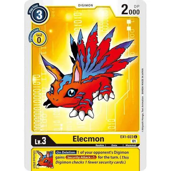digimon classic cards BANDAI Card Game Theme Booster Collection [EX-01] : Toys & Games [On Play] Reveal the top 4 cards of your deck Digimon TCG Classic Collection Display