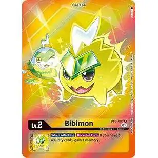 Digimon Trading Card Game Double Diamond Uncommon Bibimon BT6-003 [Box Topper]