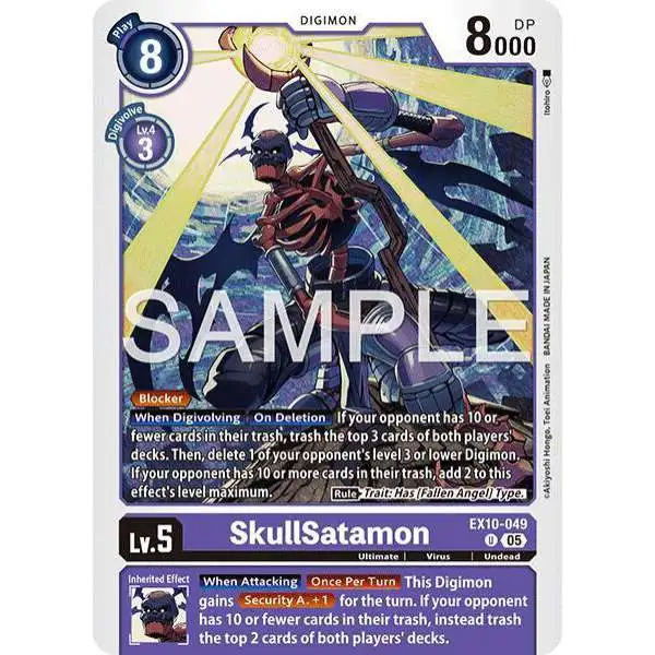 digimon card game sinister order Game: [EX10] Perfect for collectors and competitive players alike Digimon Trading Card Game Sinister