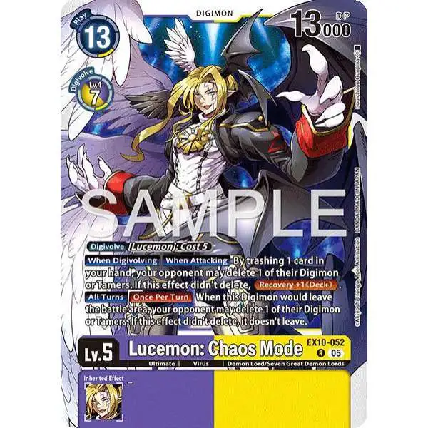digimon card game lucemon - EX-06: Theme Booster Infernal Ascension For every 10 cards in your trash Lucemon (EX6-018) - DigimonCard