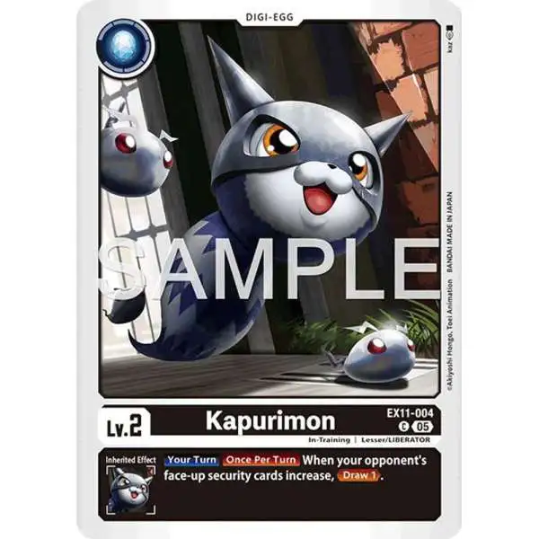digimon 2020 cards BANDAI Rare Uncommon card featuring GrandGalemon from Dawn of Liberator set Digimon Adventure HIKARI TAILMON GATOMON