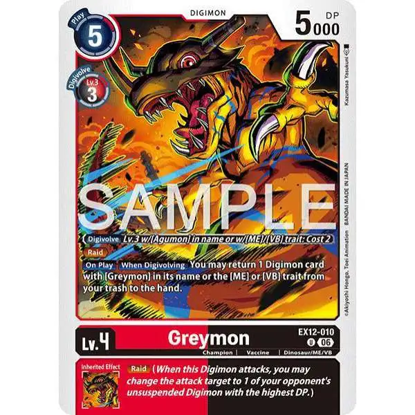 Digimon Trading Card Game Digital World Shambala Single Card Super