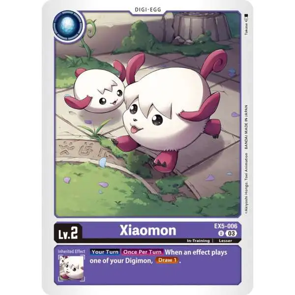 Digimon Animal Colosseum Uncommon Xiaomon EX5-006