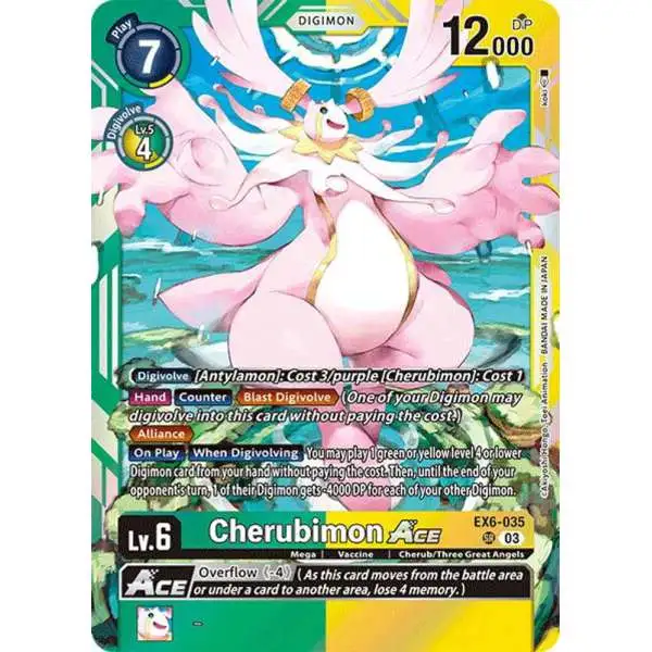 Digimon Trading Card Game Infernal Ascension Super Rare Cherubimon ACE EX6-035