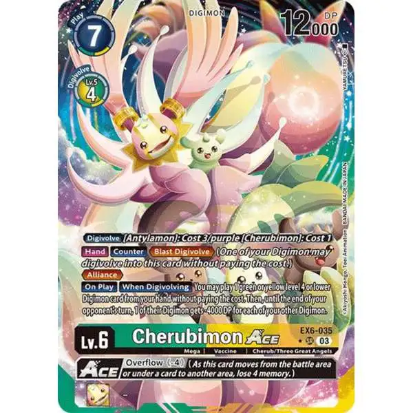 Digimon Trading Card Game Infernal Ascension Super Rare Cherubimon ACE EX6-035 [Alternate Art]