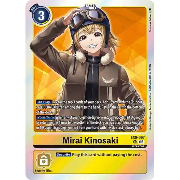 Digimon Trading Card Game Versus Monsters Single Card Rare Mirai