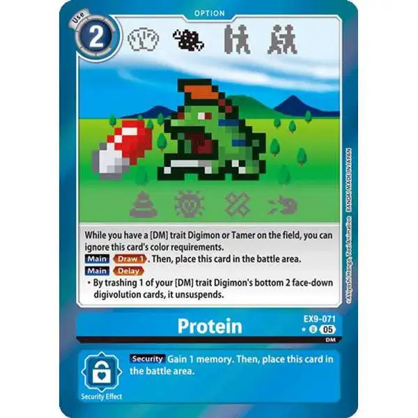 Digimon Trading Card Game Versus Monsters Uncommon Protein EX9-071 [Limited Foil]