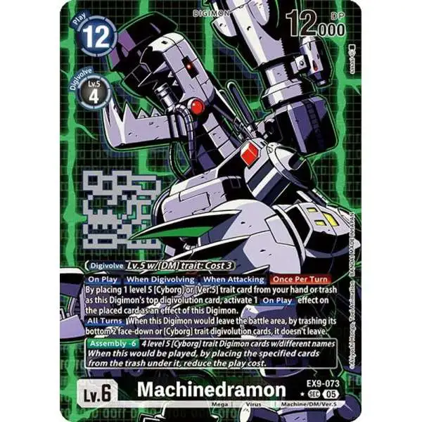 mega digimon cards MetalGarurumon P-027 Promo Holo Card Lv.6 Virus (This Digimon checks 1 additional security card.)[ On Deletion] You may play 1 red level 4 or lower Digimon card with[Hybrid] in its form from your hand without paying its memory cost. Omegamon/Omnimon Parallel/Alt Art Previews for