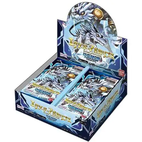 Digimon Trading Card Game Exceed Apocalypse Booster Box BT-15 [JAPANESE, 24 Packs]