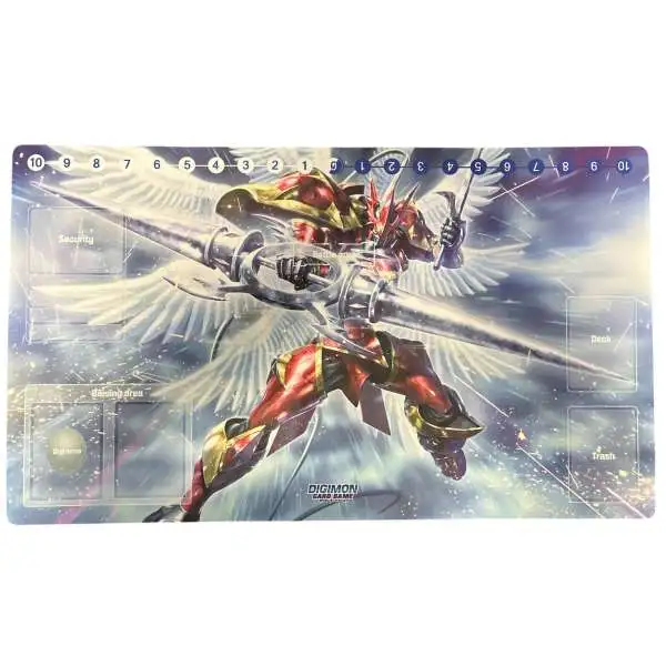Digimon Trading Card Game Gallantmon Crimson Mode Playmat