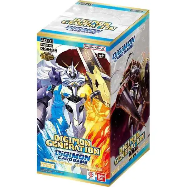 Digimon Card Game Generations Advance Booster Box AD-01 [ENGLISH, 12 Packs]