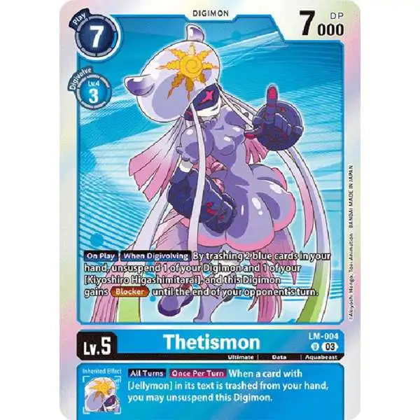 Digimon Exceed Apocalypse Uncommon Thetismon LM-004 [English Exclusive]
