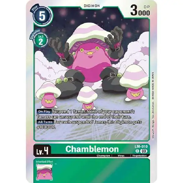 Digimon Exceed Apocalypse Common Chamblemon LM-010 [English Exclusive]