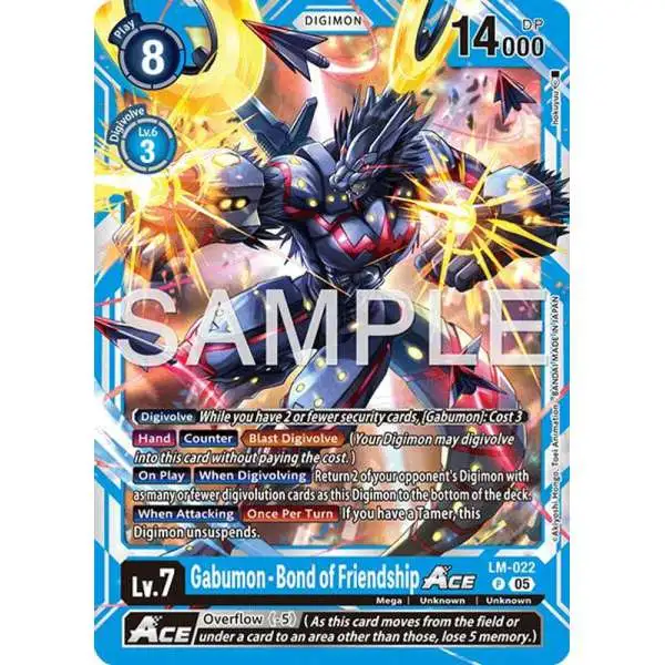 Trading Card Game Advanced Booster Digimon Generation Promo Gabumon LM-022 [Reprint]