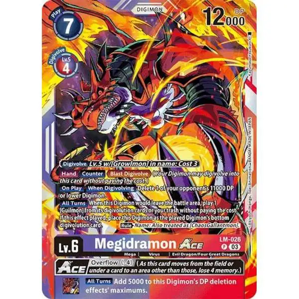 Digimon Trading Card Game Special Limited Set Promo Megidramon ACE LM-026