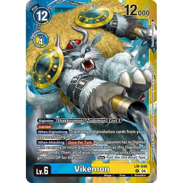 Digimon Trading Card Game World Convergence Promo Vikemon LM-040 [Limited Card Pack]