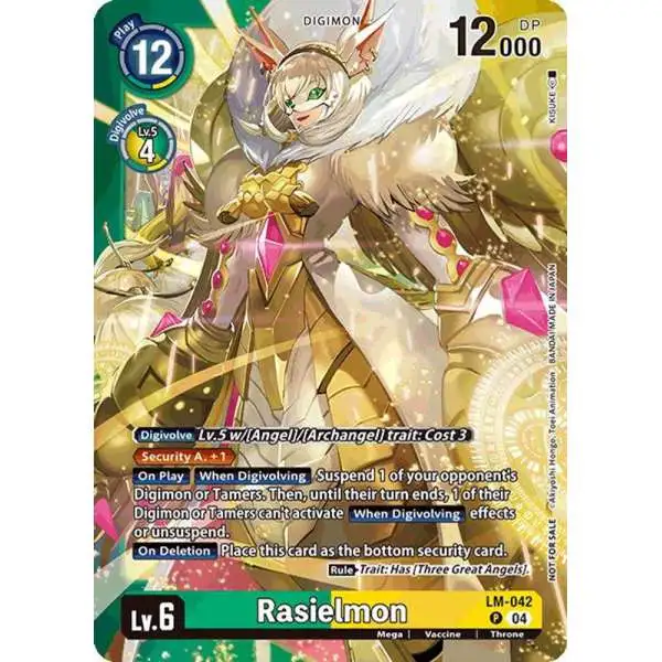 Digimon Trading Card Game World Convergence Promo Raiselmon LM-042 [Limited Card Pack]