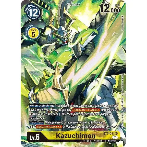 Digimon Trading Card Game Next Adventure Super Rare Kazuchimon BT7-041 [Alternate Art]