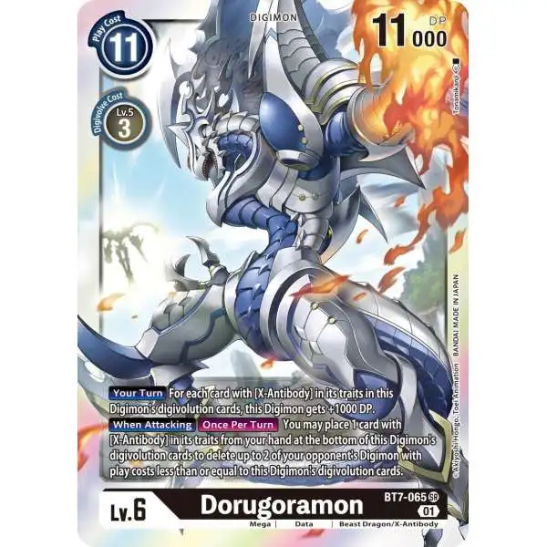 Digimon Trading Card Game Next Adventure Super Rare Dorugoramon BT7-065