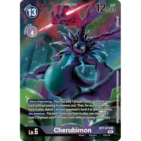 Digimon Trading Card Game Next Adventure Super Rare Cherubimon BT7-079 [Alternate Art]