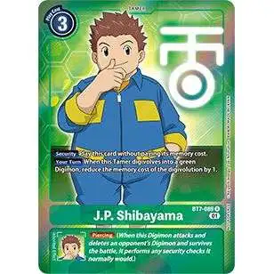 Digimon Trading Card Game Next Adventure Rare J.P. Shibayama BT7-089 [Box Topper]