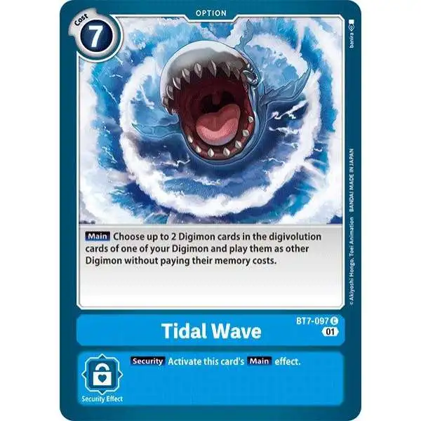 Digimon Trading Card Game Next Adventure Common Tidal Wave BT7-097