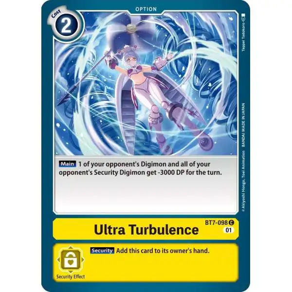 Digimon Trading Card Game Next Adventure Common Ultra Turbulence BT7-098