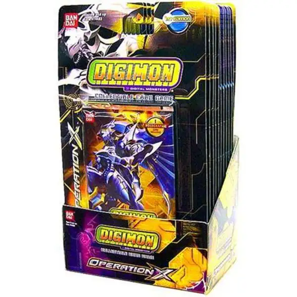Digimon Trading Card Game Operation X Booster Box [12 Packs]
