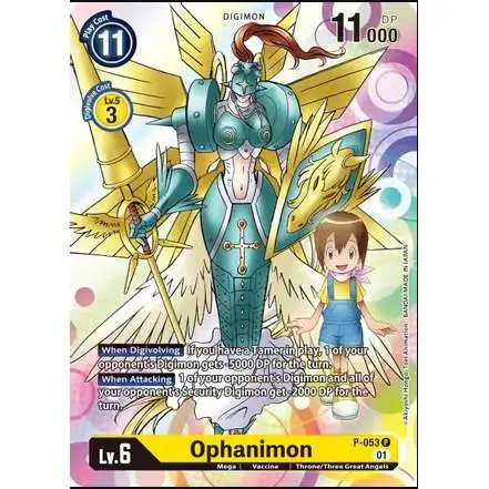 Digimon Trading Card Game Promo Cards Promo Ophanimon P-053