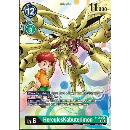 Digimon Trading Card Game Promo HerculesKabuterimon P-055