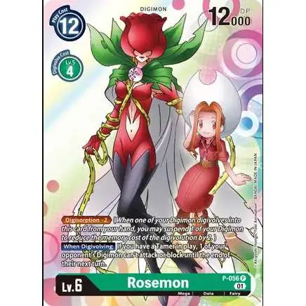 Digimon Trading Card Game Promo Cards Promo Rosemon P-056