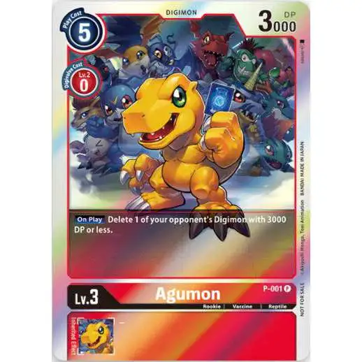 Digimon Trading Card Game Promo Agumon P-001