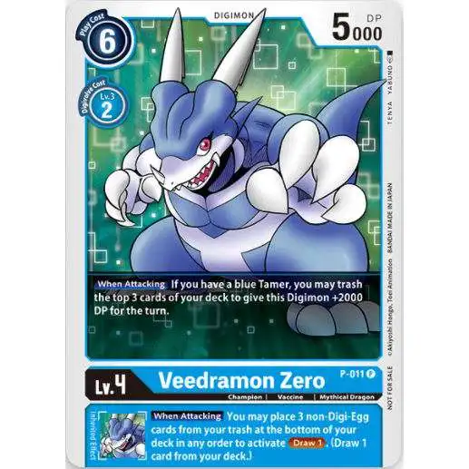 Digimon Trading Card Game Promo Cards Promo Veedramon Zero P-011