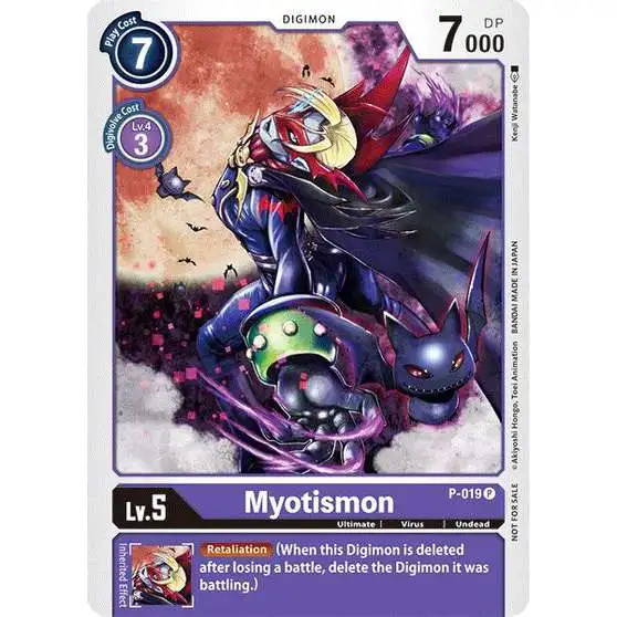 Digimon Trading Card Game Promo Cards Promo Myotismon P-019