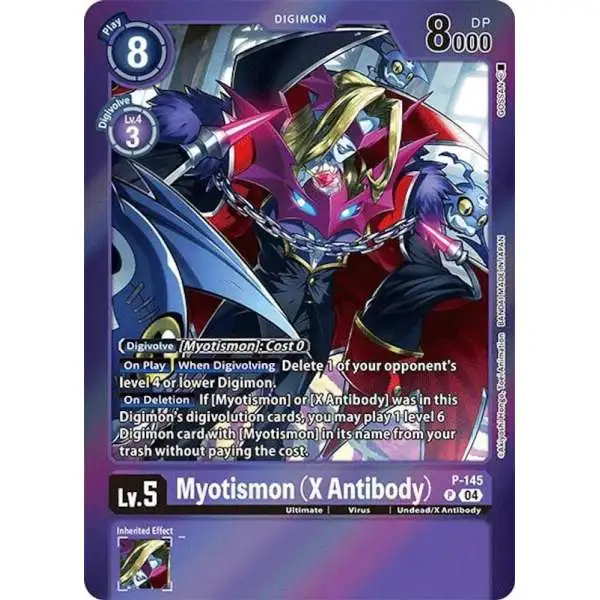 Digimon Trading Card Game Special Limited Set Promo Myotismon (X Antibody) P-145 [Reprint]