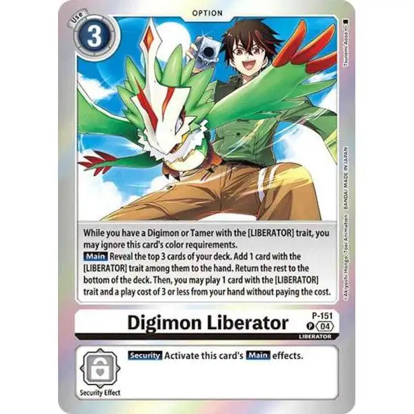 Trading Card Game Special Limited Set Promo Digimon Liberator P-151 [Reprint]
