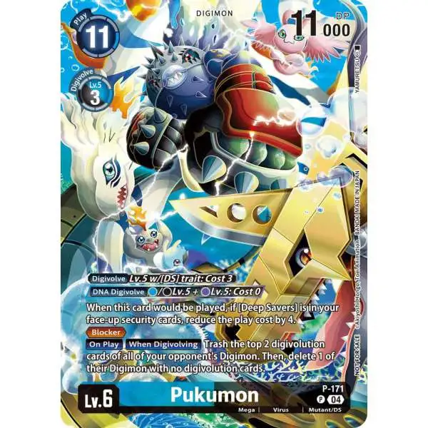 Digimon Trading Card Game Release Special Booster 2.5 Promo Pukumon P-171 [Update Pack 2025]
