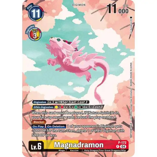 Digimon Trading Card Game Release Special Booster 2.5 Promo Magnadramon P-172 [Update Pack 2025]