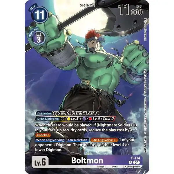 Digimon Trading Card Game Release Special Booster 2.5 Promo Boltmon P-174 [Update Pack 2025]