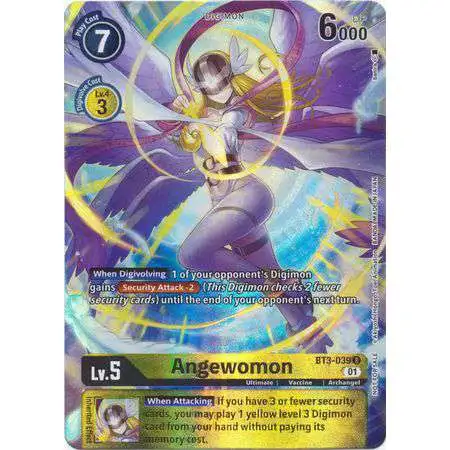 Digimon Trading Card Game Promo Cards Promo Angewomon (1-Year Anniversary Box Topper) BT3-039