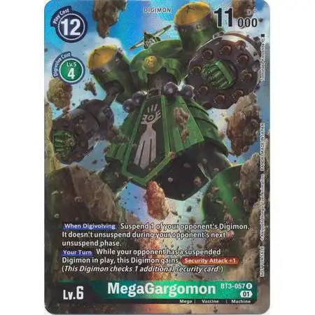 Digimon Trading Card Game Promo Cards Promo MegaGargomon BT3-057 [1-Year Anniversary Box Topper]