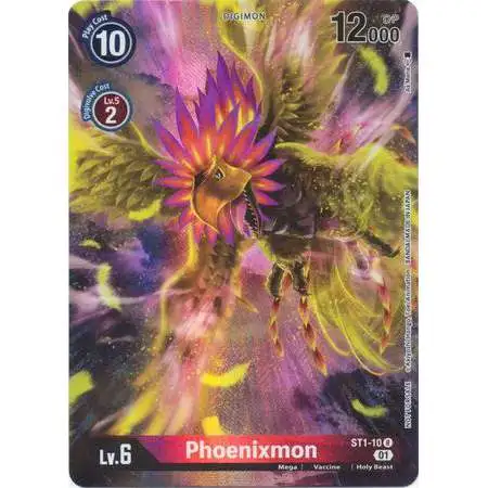 Digimon Trading Card Game Promo Cards Promo Phoenixmon (1-Year Anniversary Box Topper) ST1-10
