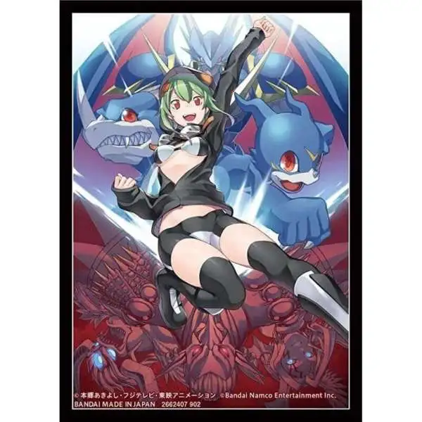Digimon Trading Card Game Rina Shinomiya Card Sleeves [60 Count]